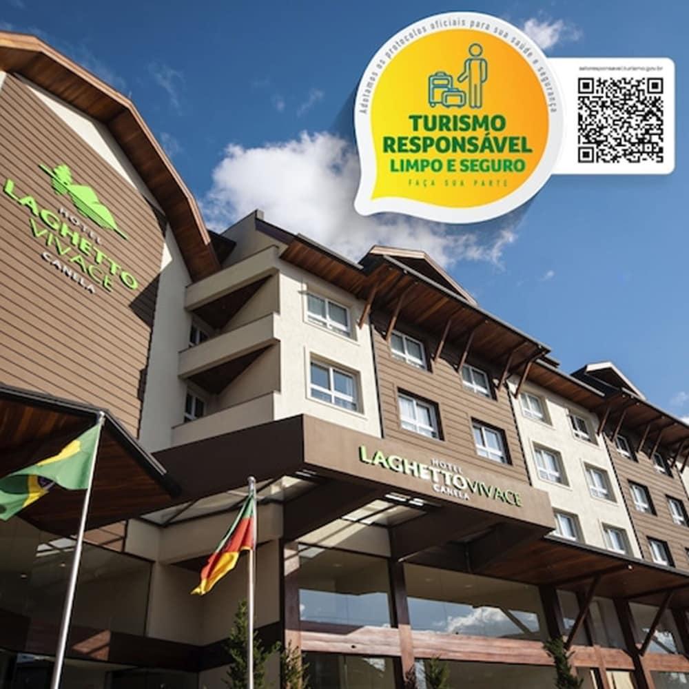 Hotel Laghetto Vivace Canela Exterior foto